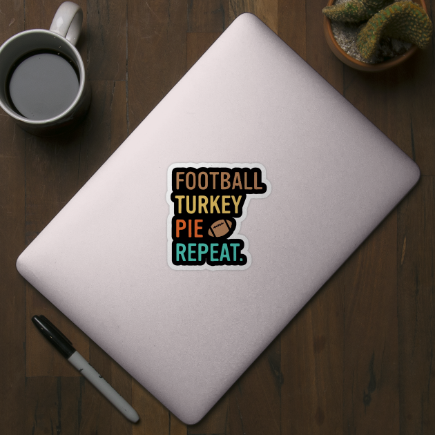 Football Turkey Nap Repeat by RahimKomekow